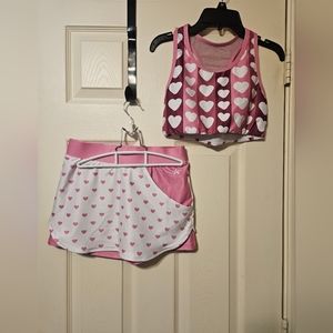 Rebel athletic valentines set women's